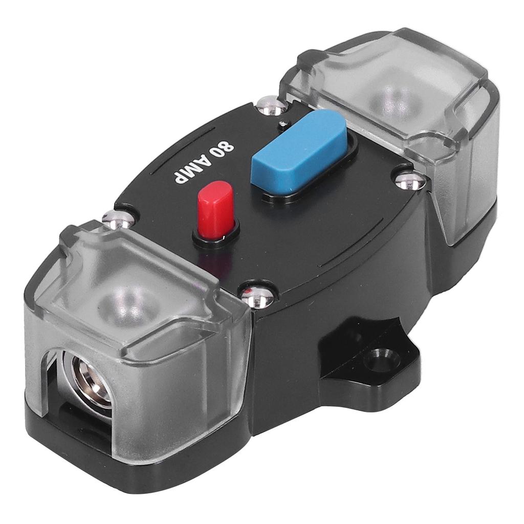 80A Automatische Zekering Reset Overbelastingsbeveiliging voor Auto Marine Boten Audio Video Systeem