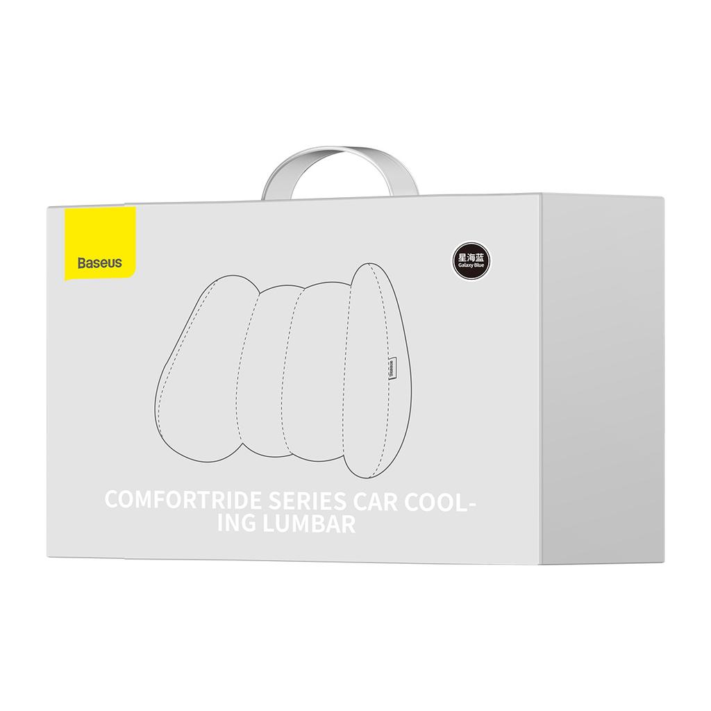 Baseus Ergonomic Lumbar Support Cushion for Vehicles - Blue