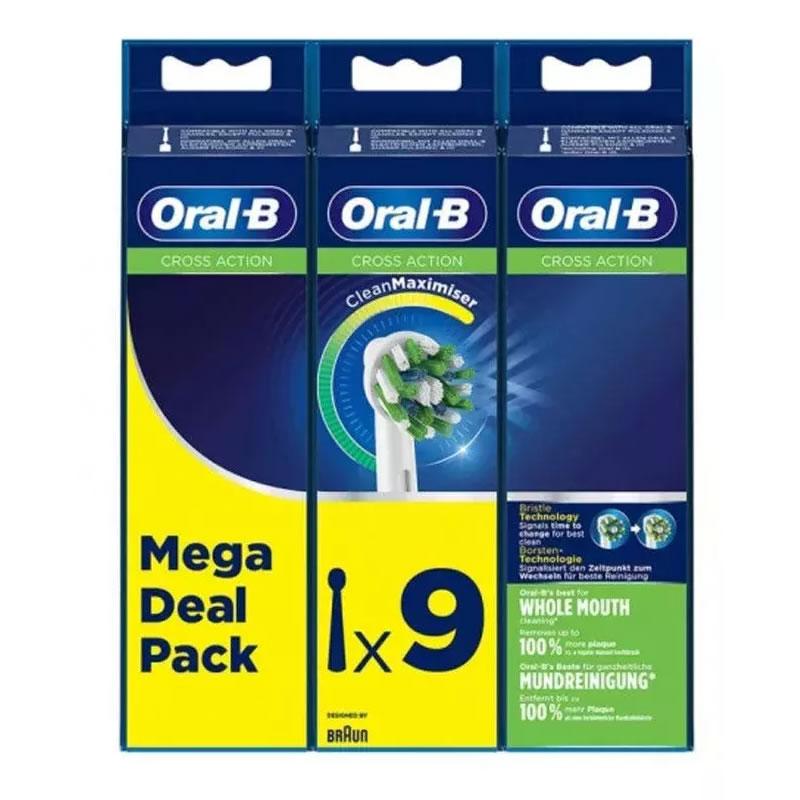 

Oral-B Pro Cross Action Сменные насадки 9 единиц