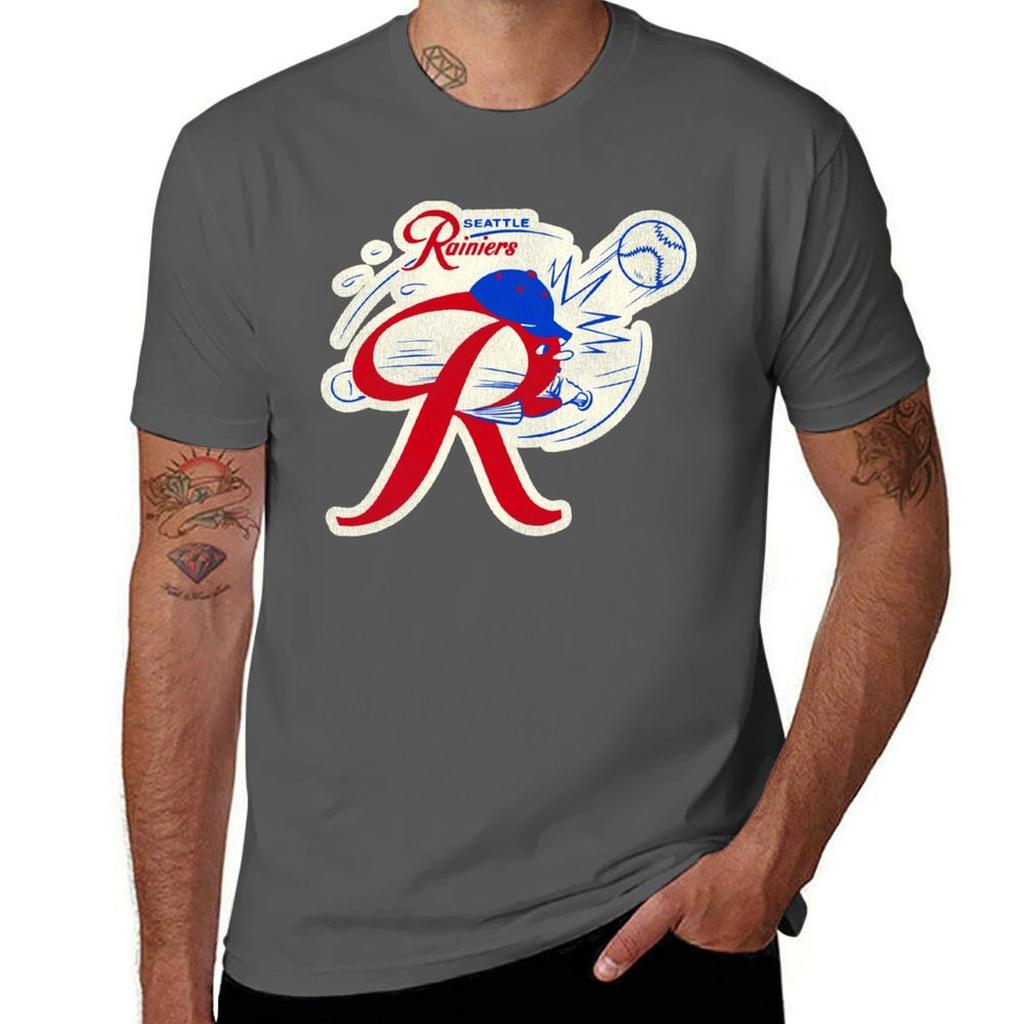 Seattle Rainiers Baseball TShirt Urban Style Print TShirt