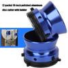 10Inch Studio Aluminum Reel Adapters 2 Units Securedly Fit for Vintaged Auditory Systems