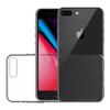 Coque et tour de cou pour iPhone 7 PLUS / 8 PLUS - TPU Souple Transparent Cordon Noir réglable Phonillico®