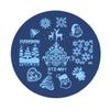 1pc Nail Art Stamping Plates Flower Animal New Year Merry Christmas Design Nail Templates Stamp Image for Manicure Stencil Tools