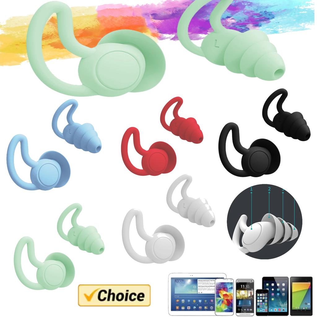 Waterproof Ear Plug Sleep Silicone Earplugs Noise Canceling For Small Ears Women Sound Insulation Earplug Memory Foam