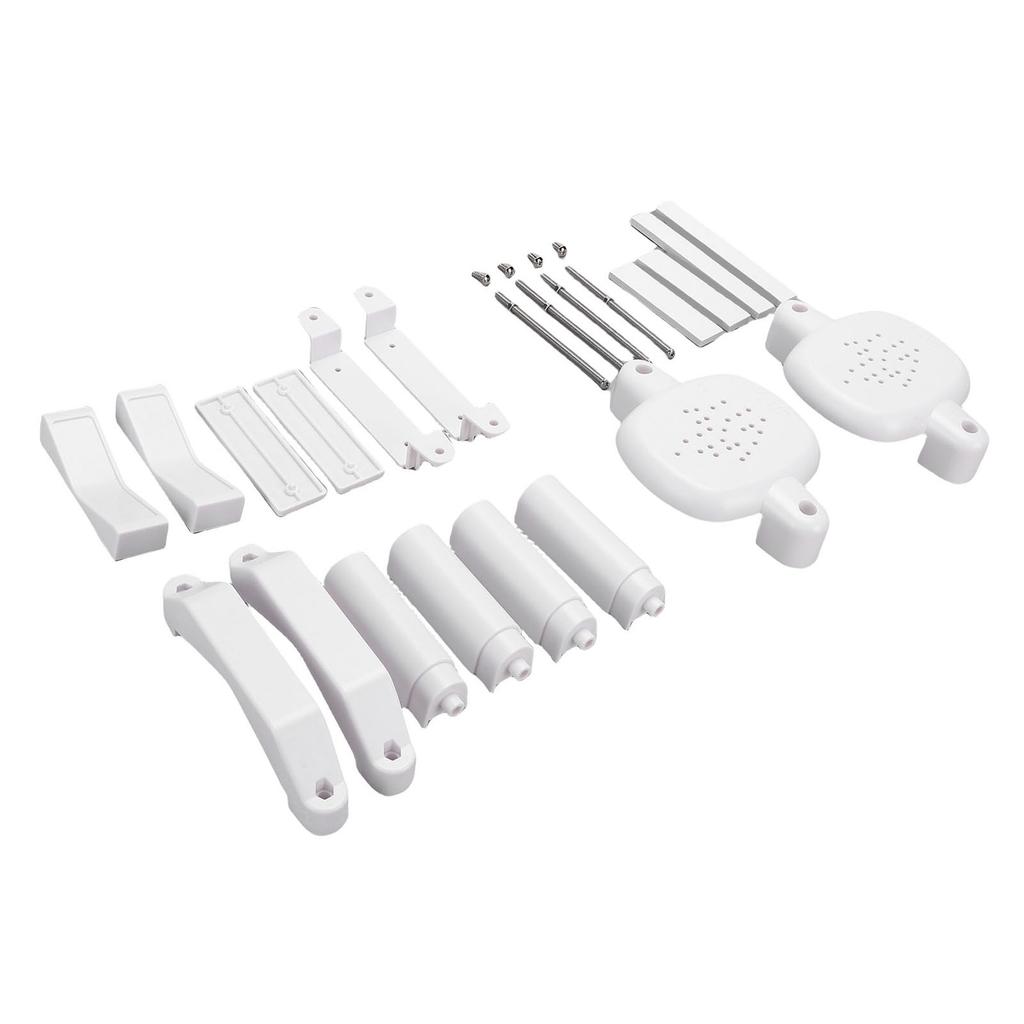 Baby Gate Handrail Mount Base High Strength Plastic Strong Load Bring Baby Gate Banister Adapter for Home