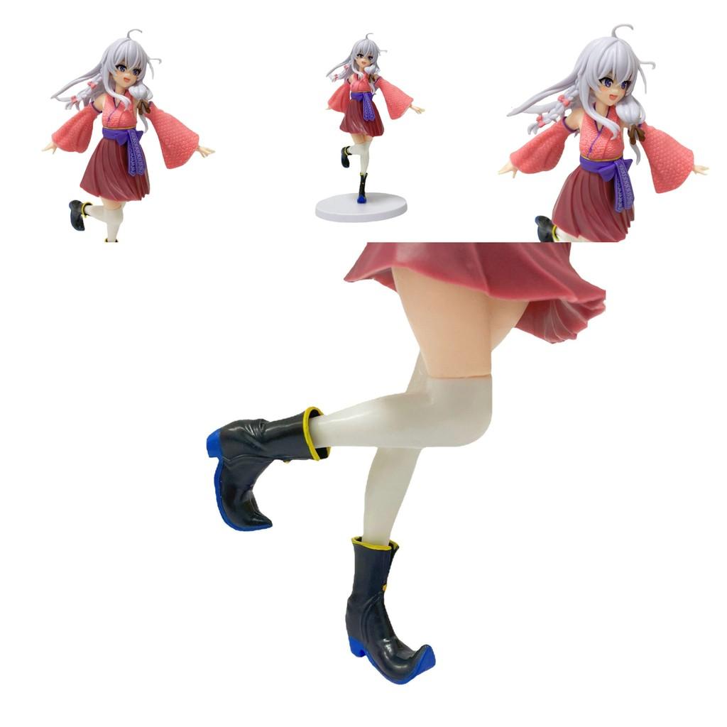 Captivating Pvc Irina Figurine From Witch Journey With Gorgeous Kimono Styles