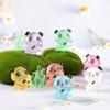 Micro Landscape Resin Decoration Glow-in-the-dark Cartoon Red Panda Decoration Desktop Car Decoration Accessories