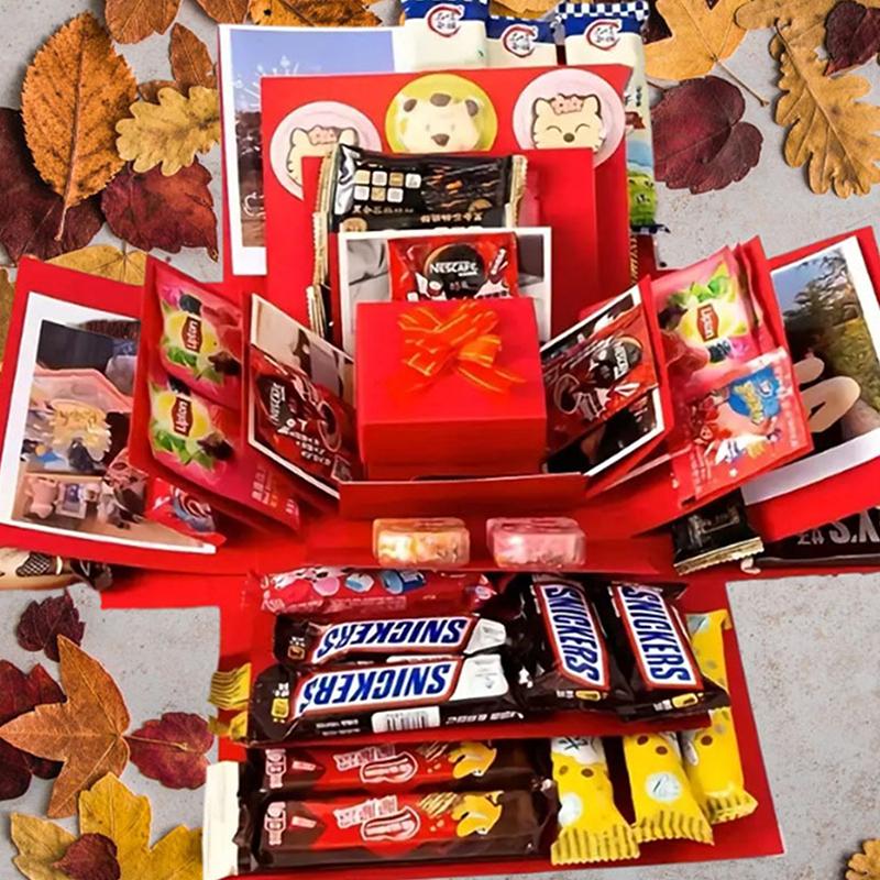 DIY Dárková krabička s překvapením pro narozeniny, Valentýna a svatby. Ideální pro žádosti o ruku a jako párty výslužka.