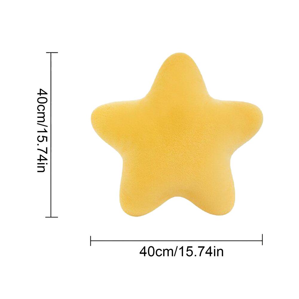 30CM Star Shaped Pillow Decorative Throw Pillow Soft Plush Toy Dormitory Sleep Sofa Chair Cushion Child Birthday Gift for Kids