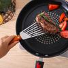 Heat-resistant Hollow Structure Stainless Steel Spatula Practical Fan Shaped Cooking Shovel Cooking Tool