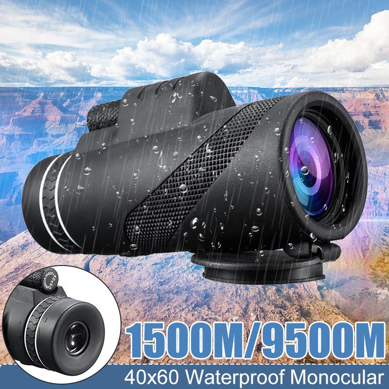 Buy HD Ajustable Waterproof 40x60 Focus Zoom Mini Monocular Cell Phone