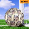 Vibrant Harmony: Colorful Unity Diversity football Suitable for both training and competition Very elastic No. 5 football High elasticity