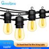 Waterproof Outdoor S14 LED String Lights for Garden, Courtyard, Holiday, Party, and Camping.