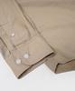 FRIZMWORKS Paper Cotton Relaxed Shirt _ Beige