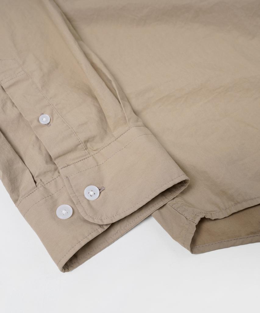 FRIZMWORKS Paper Cotton Relaxed Shirt _ Beige