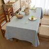 Youzhuo Tablecloth Solid Color Dining Table Cloth High-End Dark Pattern Coffee Table Cloth Rectangular Tablecloth Cover Towel