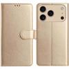 For iPhone 17 Pro Max Wallet Phone Case Stand PU Leather Folio Flip Cover with 8 Card Slot