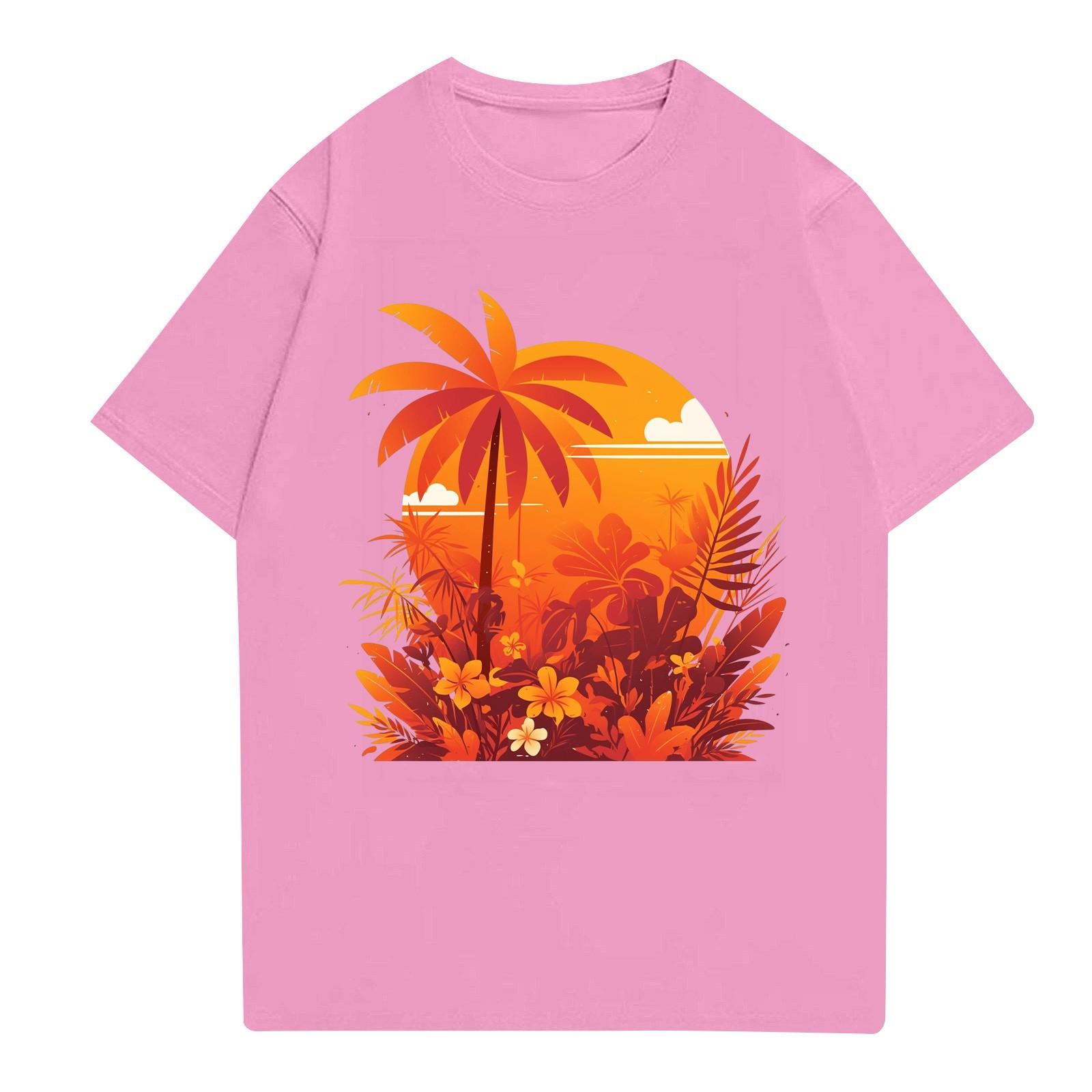 

Мужская рубашка с воротником-стойкой и коротким рукавом, свободная рубашка для отдыха и отдыха, мужская XXL розовый