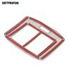 For Volkswagen VW T-ROC TROC 2018- 2024 2025 Steel Rear Seat Air Condition Vent Outlet Cover Trim Accessories Car Styling