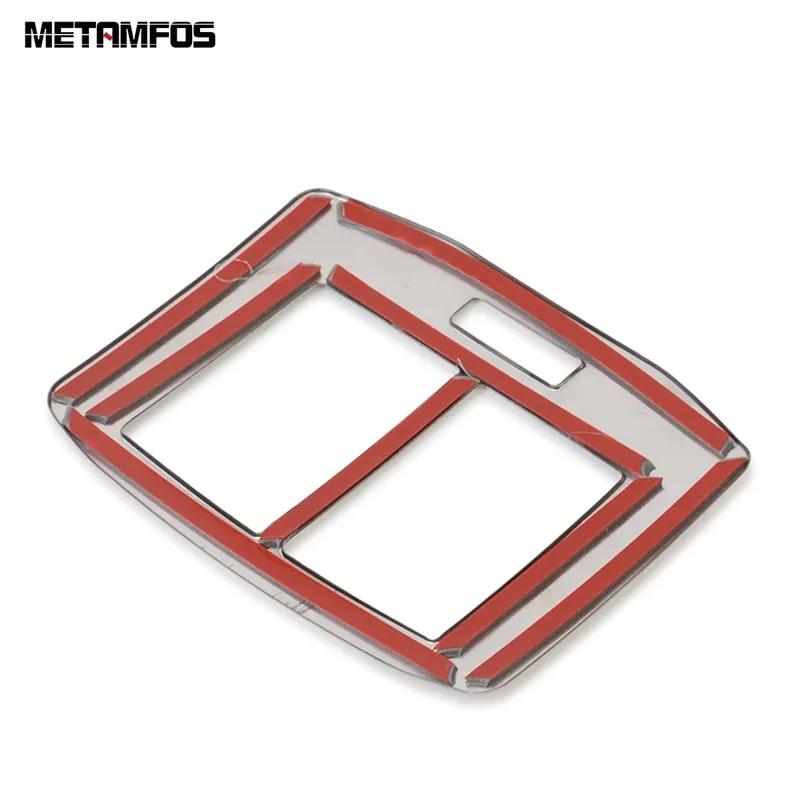 For Volkswagen VW T-ROC TROC 2018- 2024 2025 Steel Rear Seat Air Condition Vent Outlet Cover Trim Accessories Car Styling