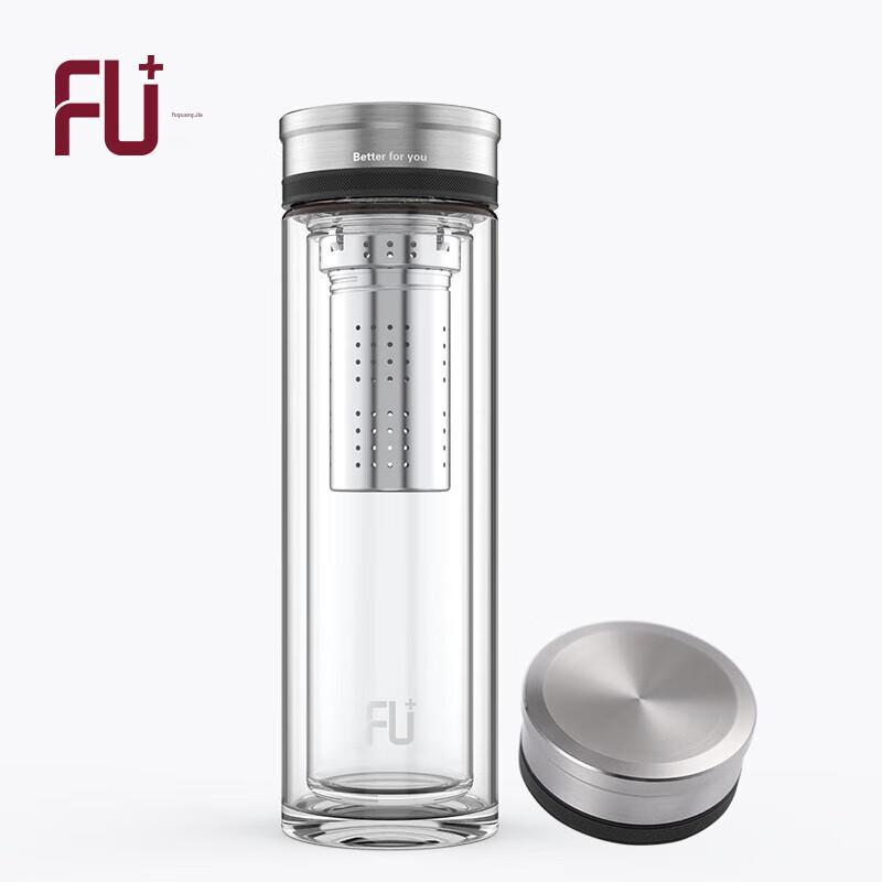 Fuguang Classic Double-Layer Glass Cup
