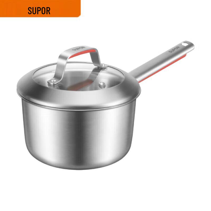 SUPOR 18cm 304 Stainless Steel Thickened Milk Pot