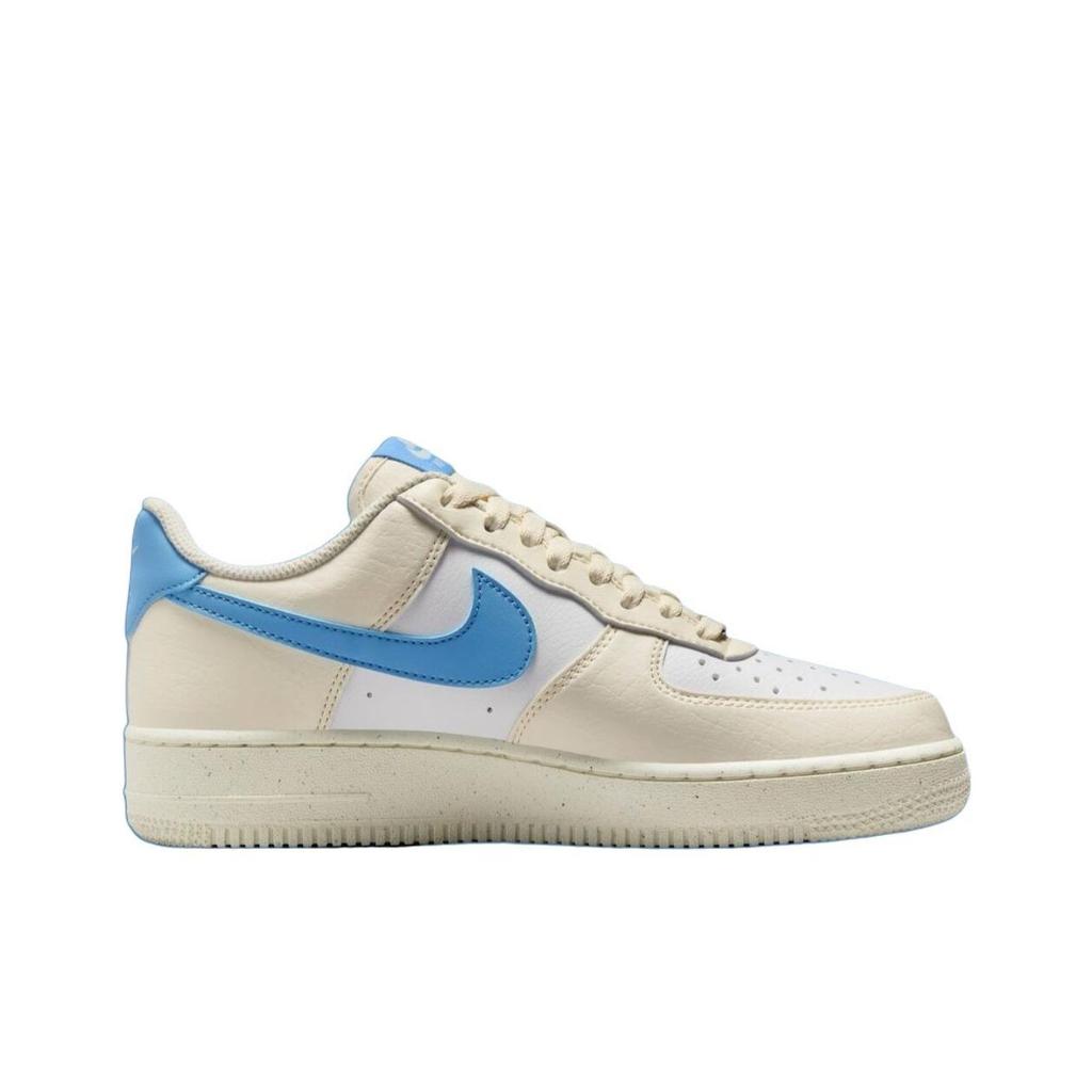 Nike  Air Force 1 07 Next Nature Pale Ivory University Blue Women Sneakers Cream Sail DC9486-110