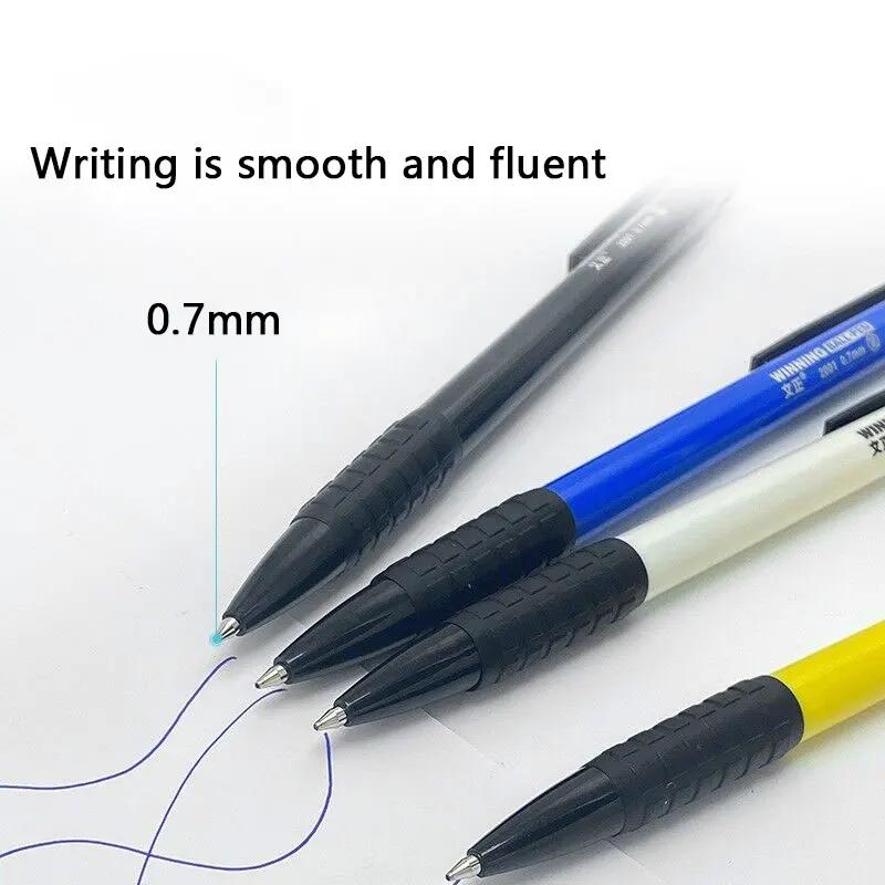 40pcs Blue and Black Ballpoint Pens 0.7mm Cute Pens Office Supplies Long Lasting Smooth Writing School Supplies Pens for Writing