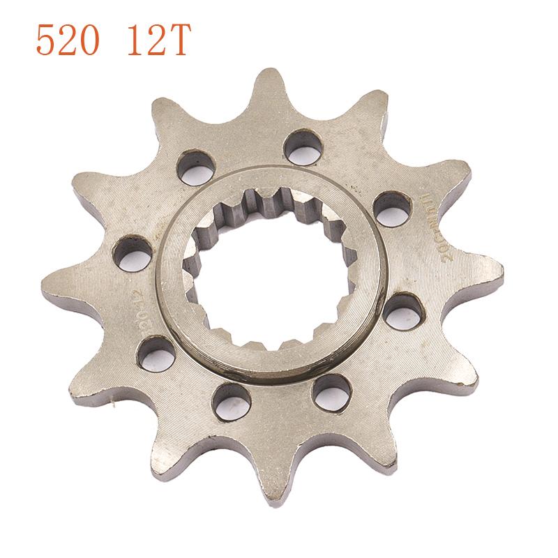 Motorcycle 12T 13T Front Sprocket Chain Gear For KTM SX EXC SXF XCF EXCF XCW SMR For HUSQVARNA FC FE FX 07-19 Small Chainring