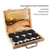 28-Piece Jade Hot Stone Massage Set with Heated Box for Spa and Physiotherapy