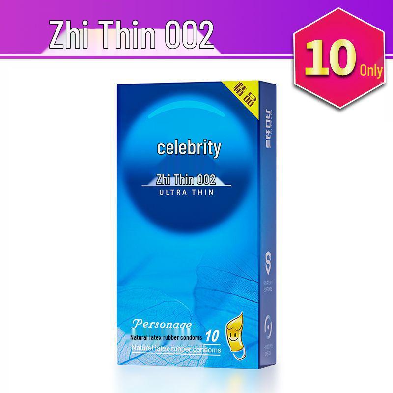 Celebrity Extra Lubricated G-Spot Ribbed Ultra Thin Small Condoms
