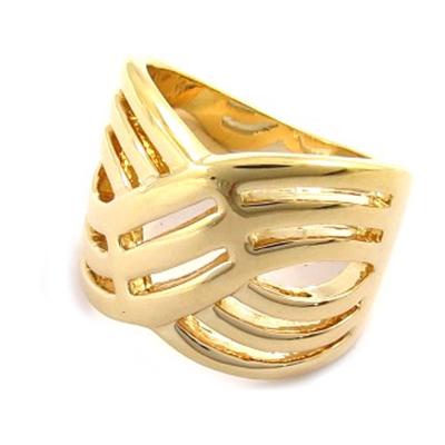Gold Plated 'Choreography' Ring