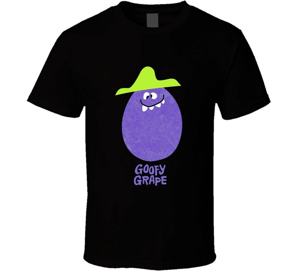 Goofy Grape Funny Face Drink Mix Character T Shirt S