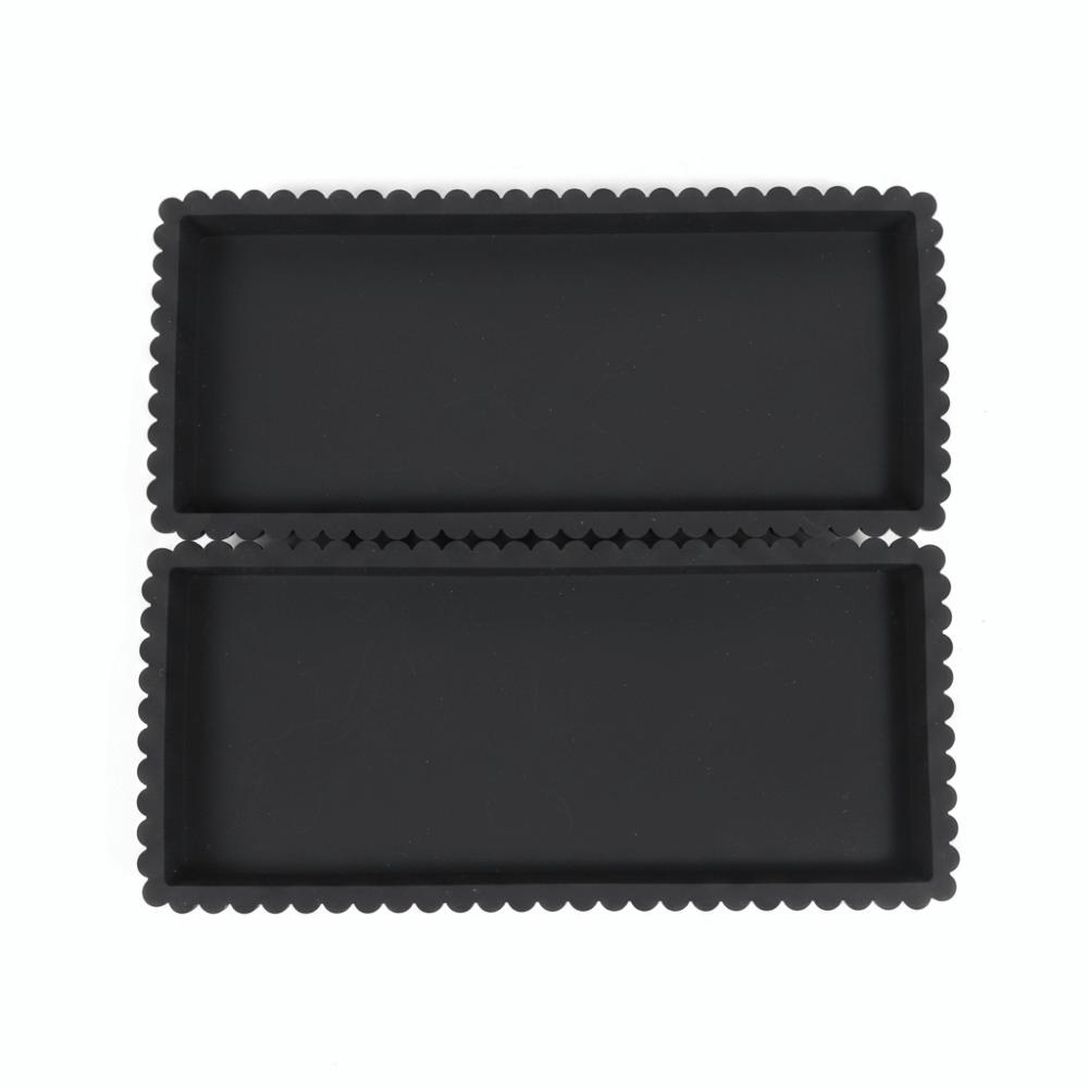 Serving Tray Silicone Candle Holder Tray Wavy Square Decorative Tray Multi-purpose Modern Table DecorationTrays Coffee Table