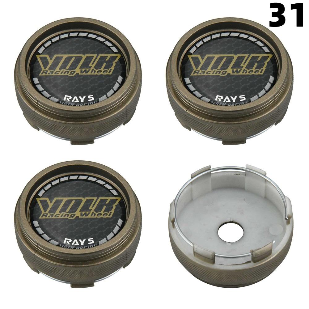 1 Zestaw/4 Szt. Średnica Zewnętrzna 66 MM / Średnica Wewnętrzna 62 MM Kołpaki Felg RAYS VOLK VR GRAM Logo Kołpak Środkowy Koła Pokrywa Koła Kołpaki Piasty Akcesoria do Opon Samochodów Sportowych
