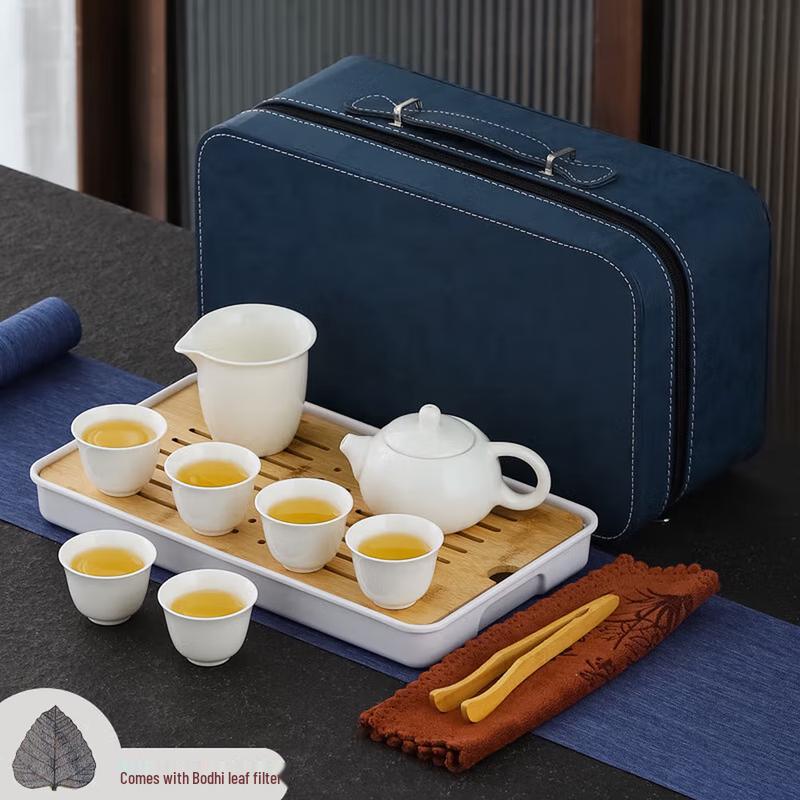 Portable Ceramic Travel Tea Set