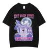 Dont Worry Kitten Daddy Is Here Alpha Wolf Funny Meme T Shirts Mens Cotton Short Sleeve Oversized Fashion Harajuku Tshirts