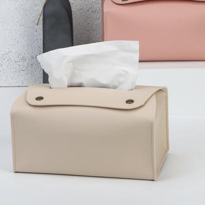 1 Stück Haushalt PU Leder Taschentuchbox Desktop Dekoration Geeignet für Esszimmer Wohnzimmer Küche Taschentuch Aufbewahrungsbox