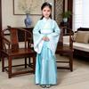 National Costume Tang Dynasty Hanfu for Girls Three-Piece Outfit Top Skirt Belt Traditional Chinese Style Childrens Clothing for New Year Travel