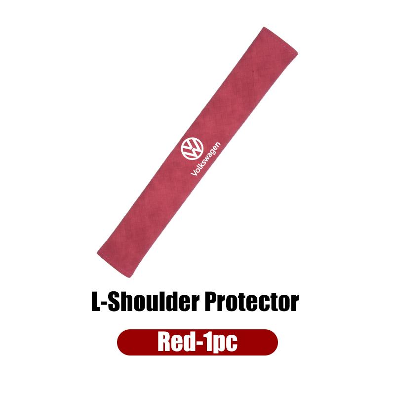 Car Shoulder Pad Safety Belt Protector Cover Strap Mat Accessories For VW Tiguan CC Jetta Polo Golf Passat Scirocco T-ROC Touare Zf9