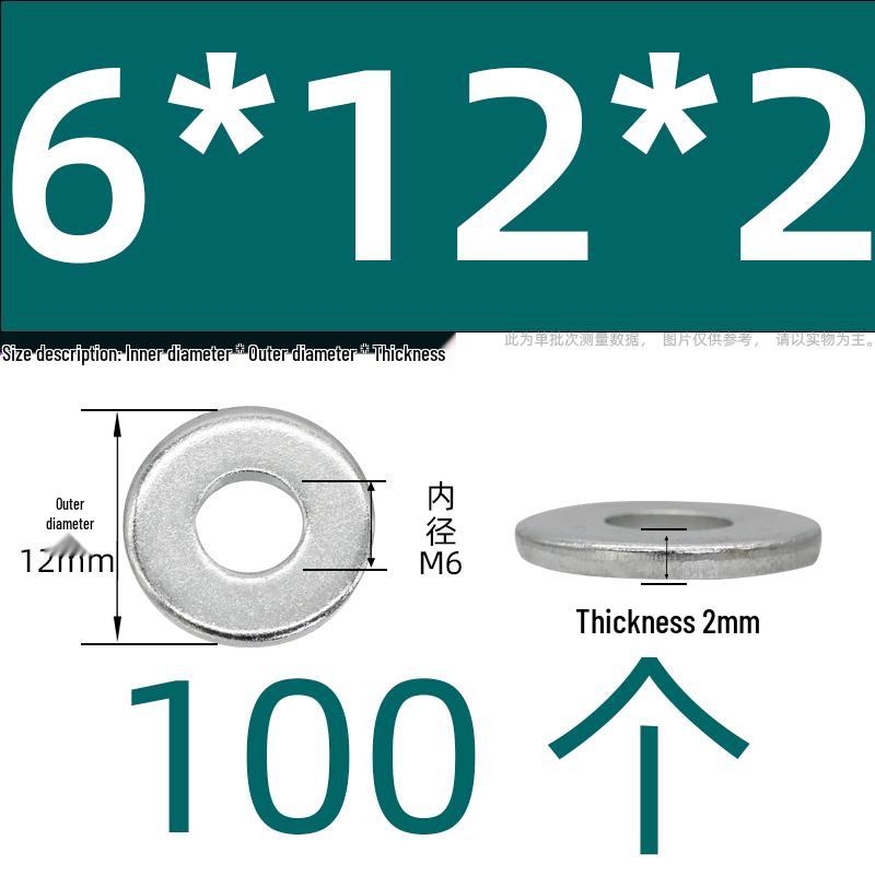 Ultra-Thick Galvanized Flat Washer Shim for M5-M30 Bolts