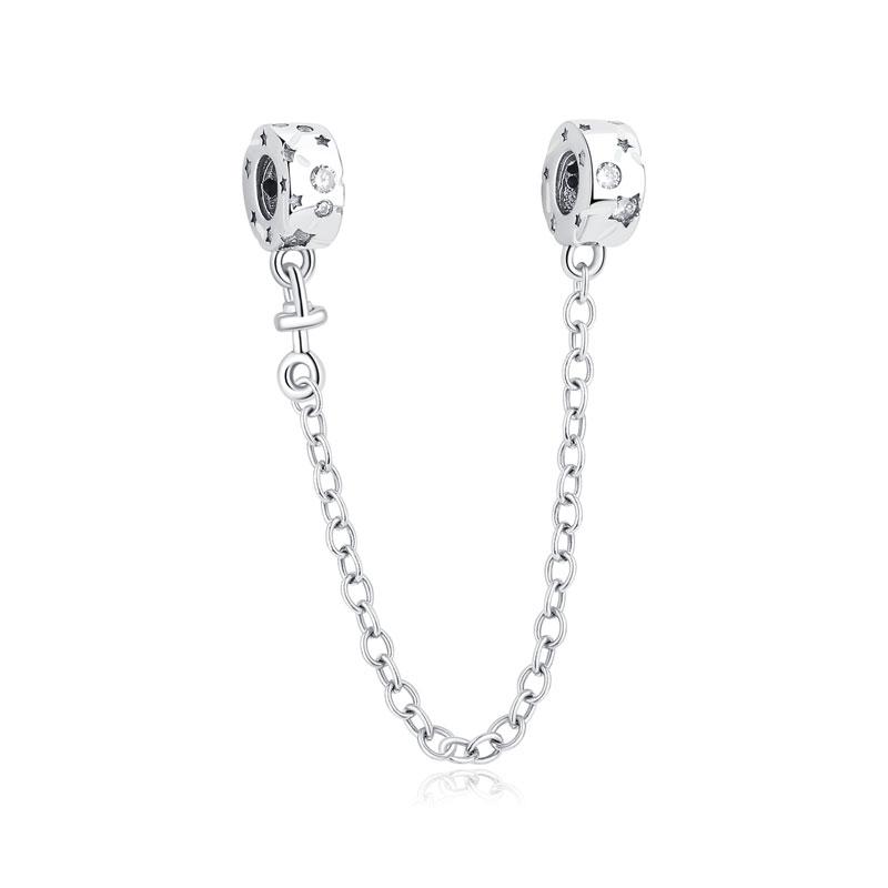 New Copper Charm Bead Charms Safety Chain Music Notes Love Heart Pendant Bead Charms Compatible With Do It Yourself Bracelets Bangles Women Diy Jewell