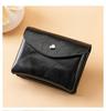 Unisex Solid Vintage Bag Coin Purse Small Wallet Change Purses Zipper Bags Organizer Wallets PU Leather Key Card Holder