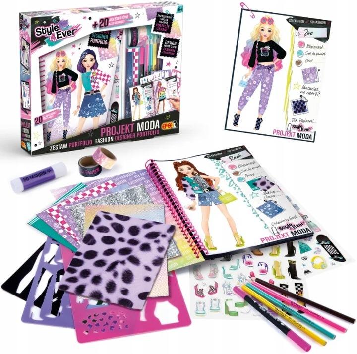 Projekt Moda Zestaw Portfolio Fashion Style Epee