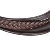 2pcs PU Leather Leather Bracelet Brown Multi-Strand Bracelet Fashion Braided Bracelet  For Men