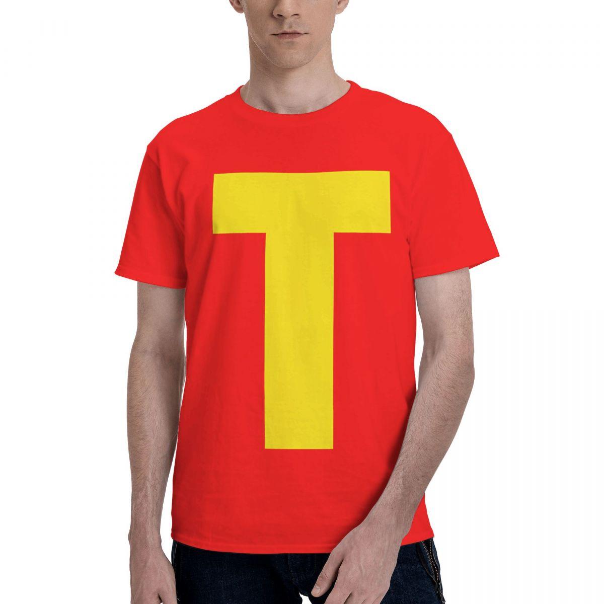 

Name Letter TTheodore Chipmunk Costume Christmas 100 Cotton Casual Breathable Confortable Man Football Shirts 2025 Men TShirt S