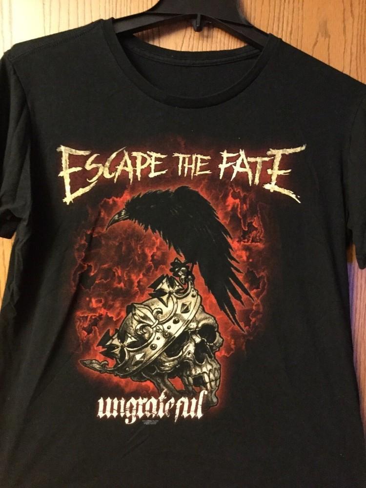 Escape The Fate Ungrateful 2015 T Shirt Classic Black Unisex S-2345XL 1G0327 Unisex T-Shirt L
