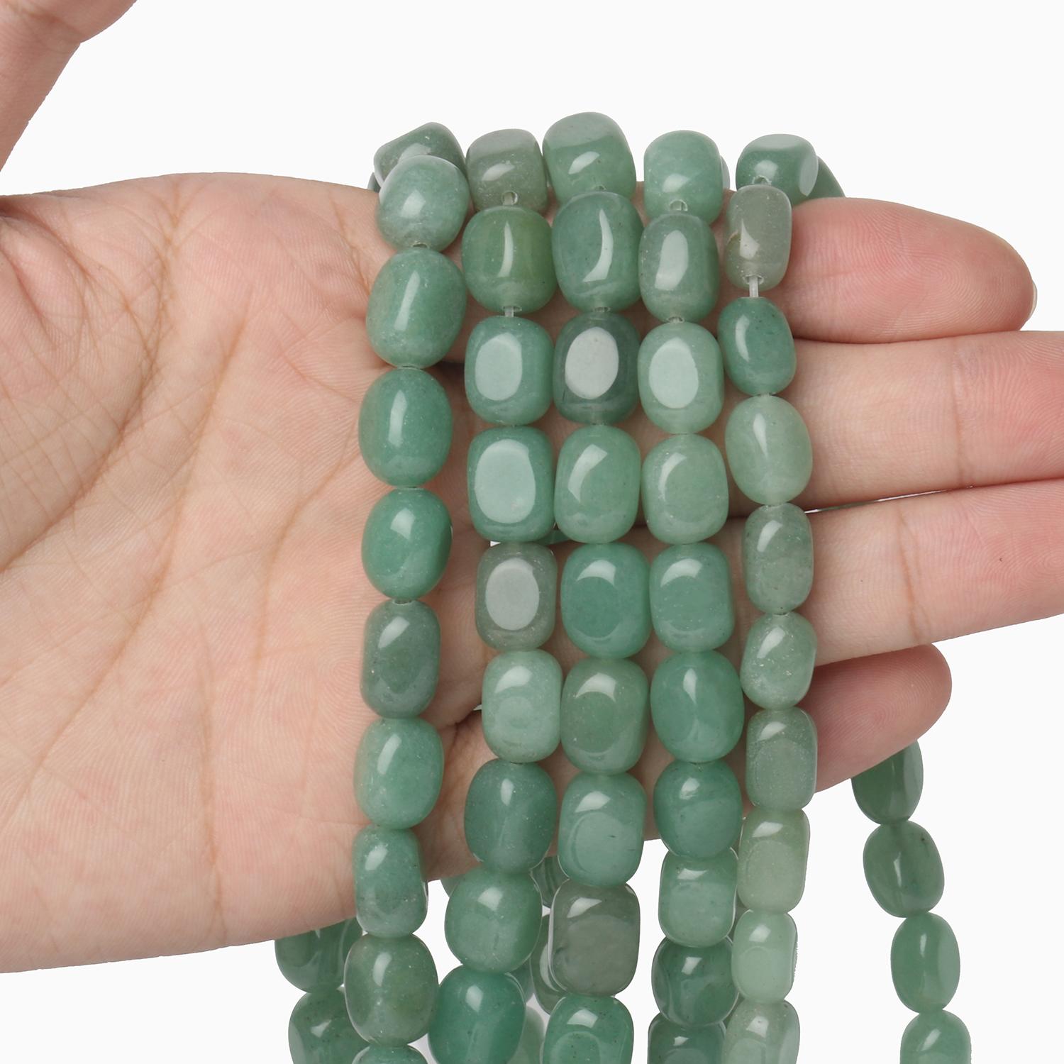 

1 шт., натуральный опал, тигровый глаз, бирюза, яшма, малахит, свободные кубические каменные бусины для изготовления ювелирных изделий, браслет «сделай сам», 8x12 мм green aventurine 8x12mm