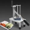 Commercial Household Potato Slicer,  Cutting Cucumbers, Radishes, Potatoes French Fries Tools, Press-type Vegetable Cutter