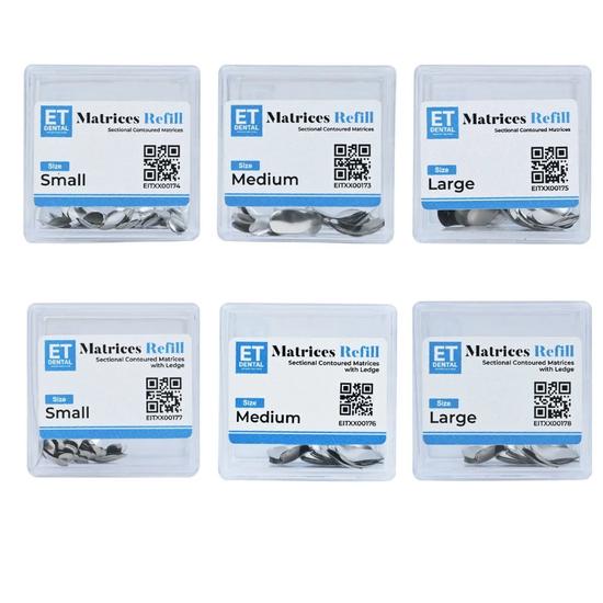 ET Dental Sectional Contoured Matrices Refill